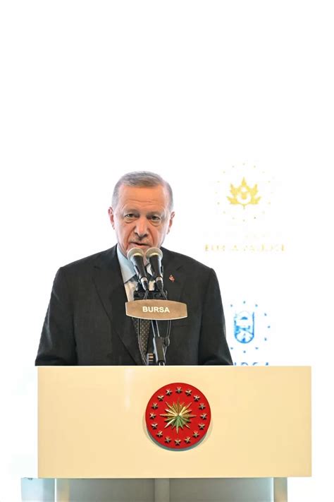 Cumhurbaşkanı Erdoğan Bursa'da Sivil Toplum Kuruluşlarıyla Buluşma Programı'nda konuştu: (1)